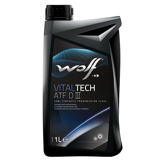 Трансмиссионное масло WOLF VitalTech ATF DIII, 1л